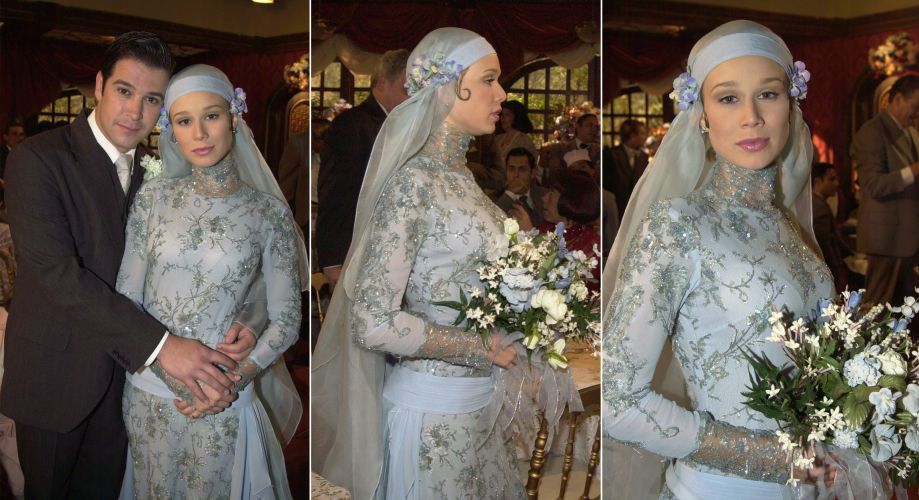 Vestido de Noiva colorido das Famosas na Ficção!