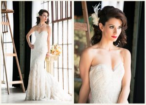 Uma sessão bela para vestidos mais belos!