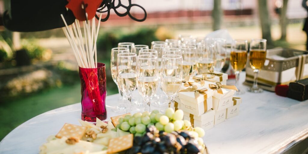 Como calcular bebidas para casamento