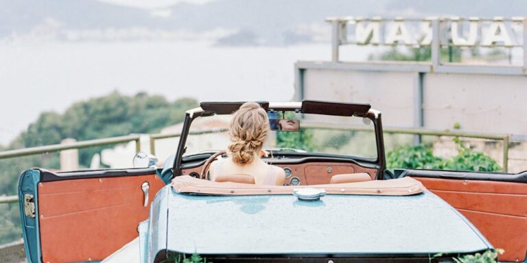 carro decorado casamento