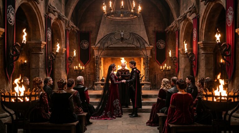 Casamento estilo Game of Thrones: decoração épica