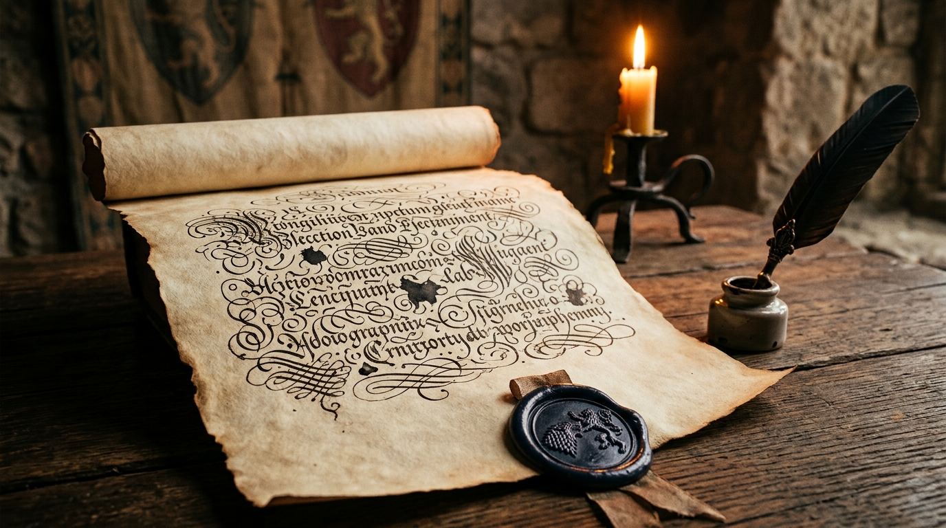 Convites em formato de carta: Escreva o convite como se fosse uma carta enviada de Westeros, com uma introdução que remete à história da série.