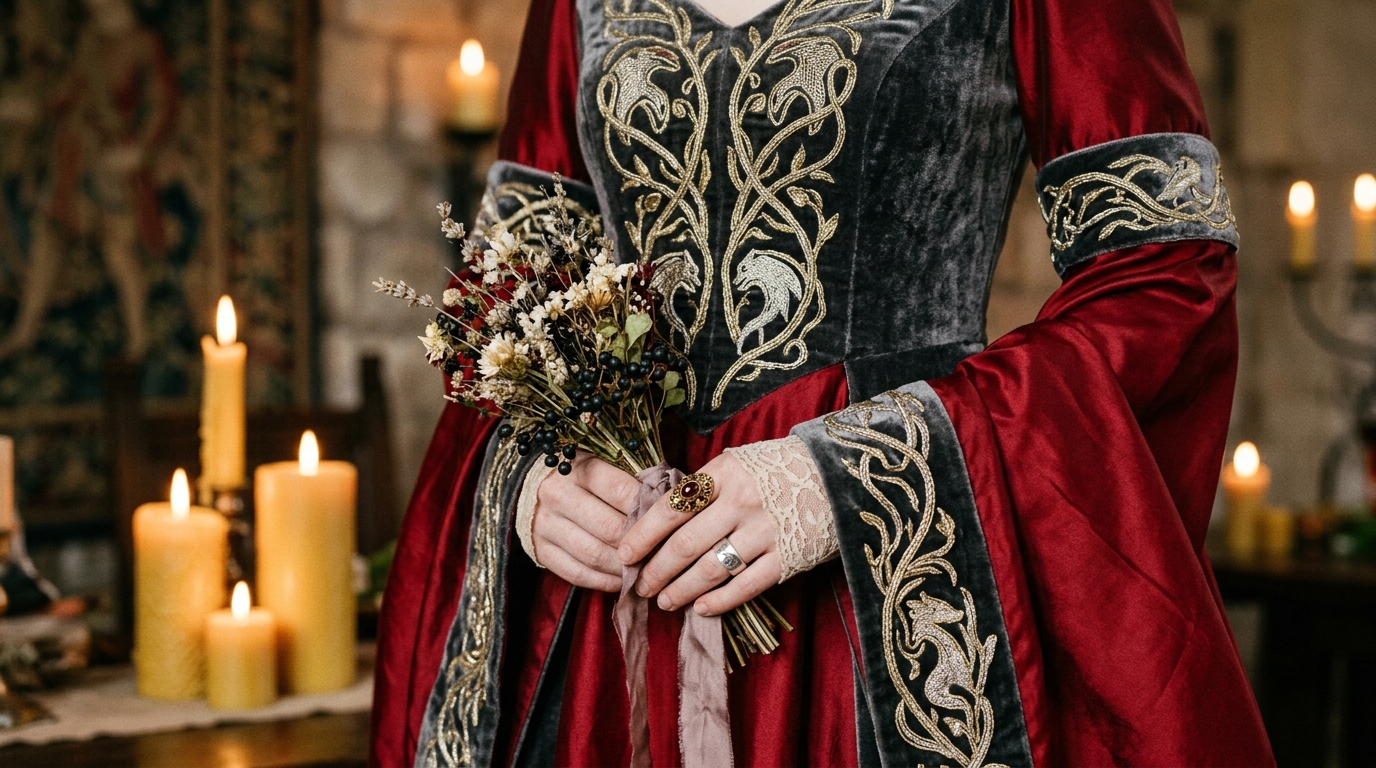 Famílias Nobres: Escolha uma das casas, como os Stark ou Lannister, e use suas cores e símbolos na decoração e nos trajes dos convidados.