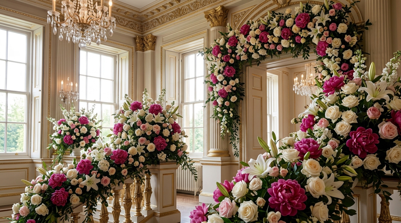 Flores exuberantes