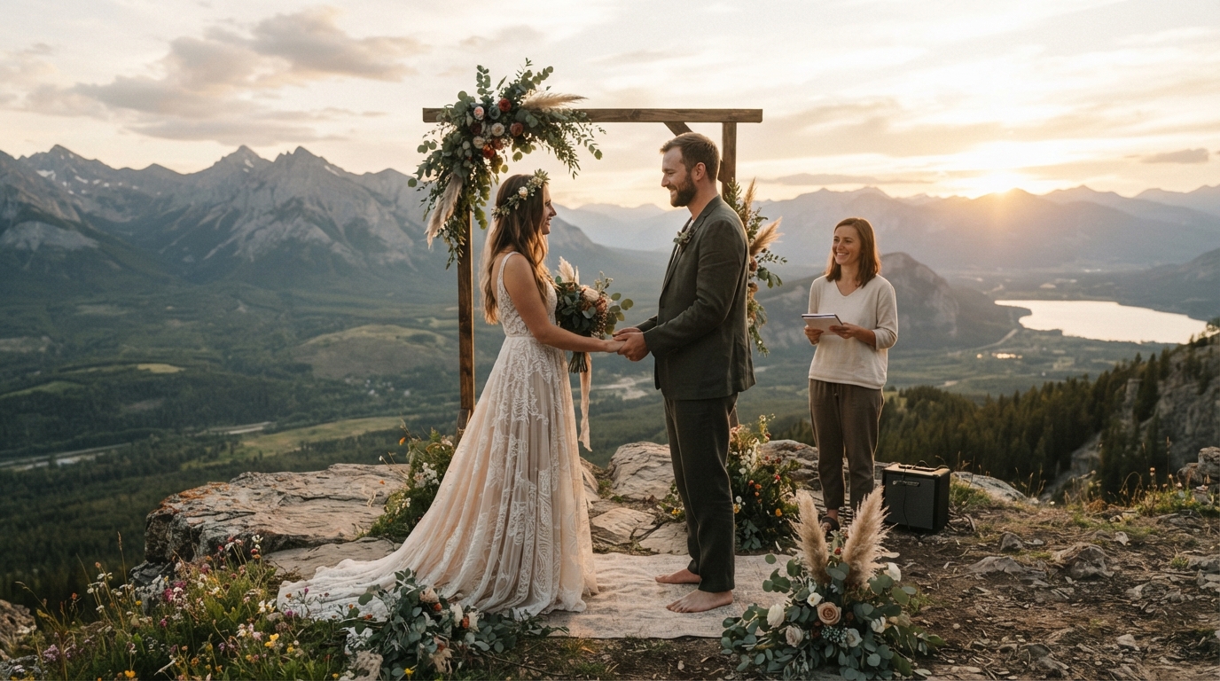 Ideias criativas para um casamento sem festa