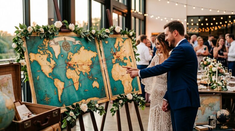 Casamento com tema de viagem: ideias criativas