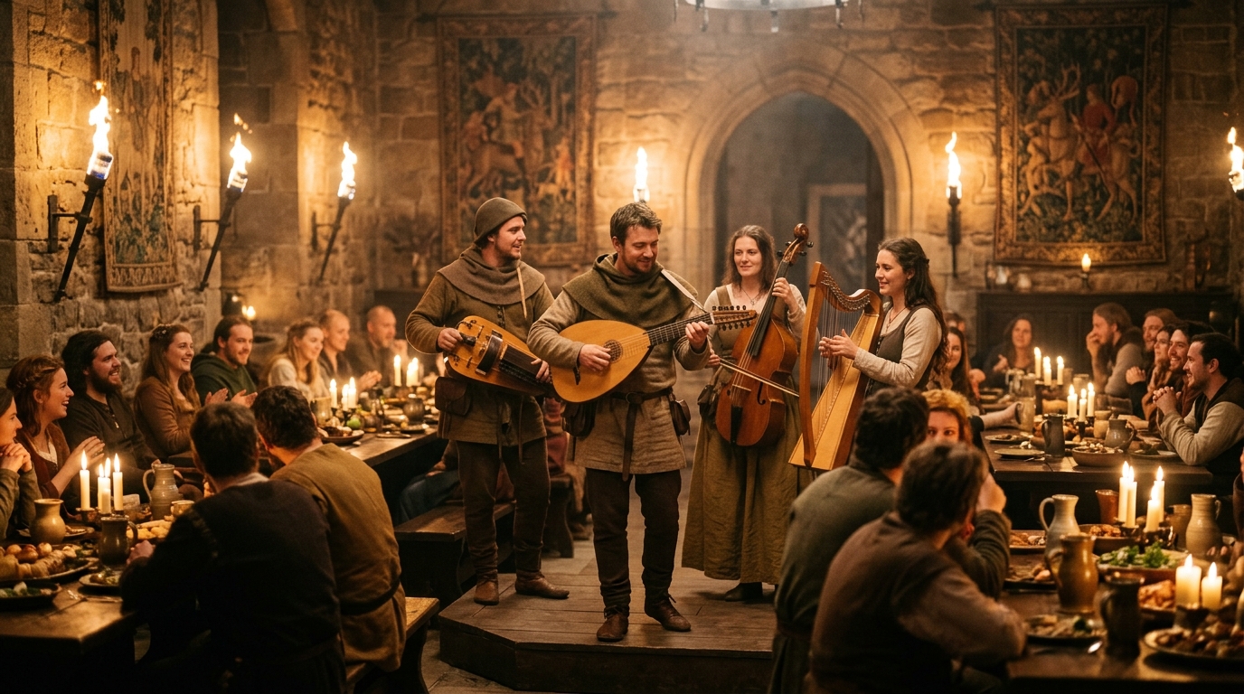 Reinterpretações Modernas: Bandas ou músicos podem fazer versões contemporâneas de músicas da série, tornando-as mais acessíveis para os convidados.