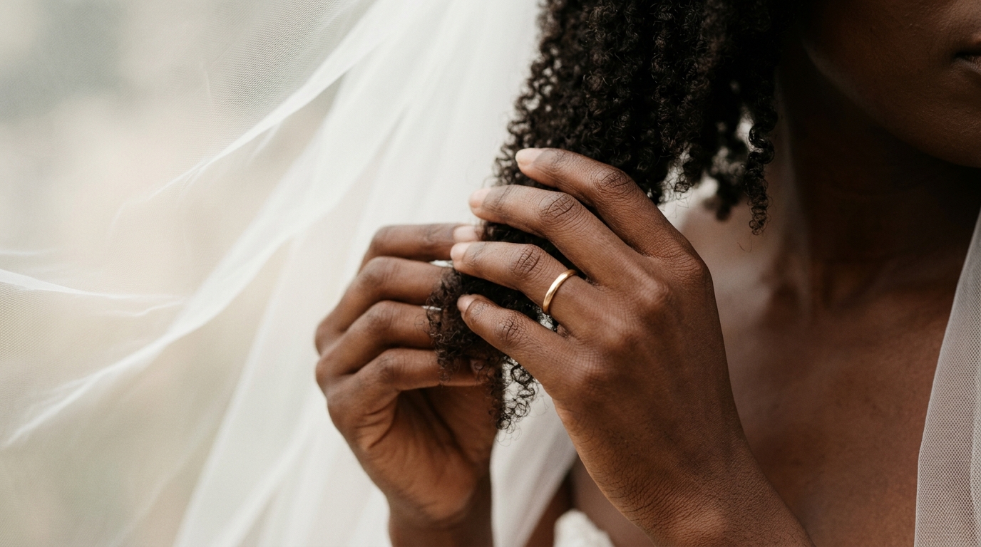O movimento #NaturalHairBride